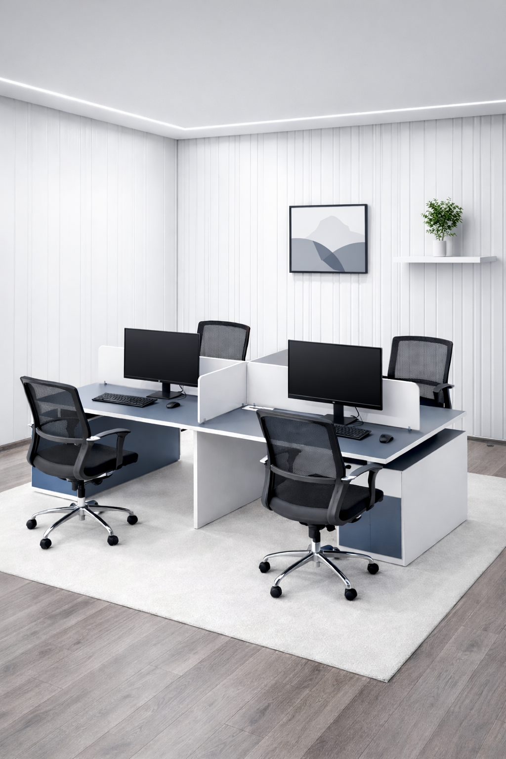 Quatrefoil Workstation