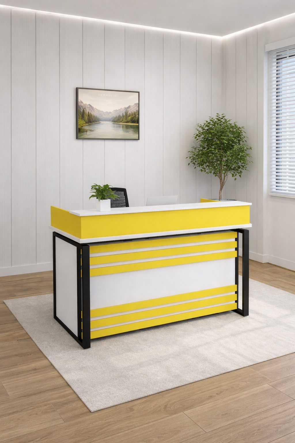 Reception Counter with Storage