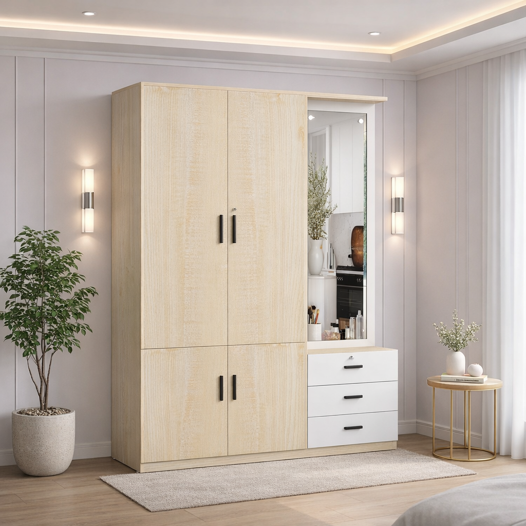 Glade – Almirah cum Dressing Table
