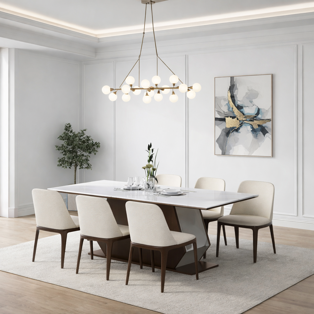 Monarch Marble Dining Table