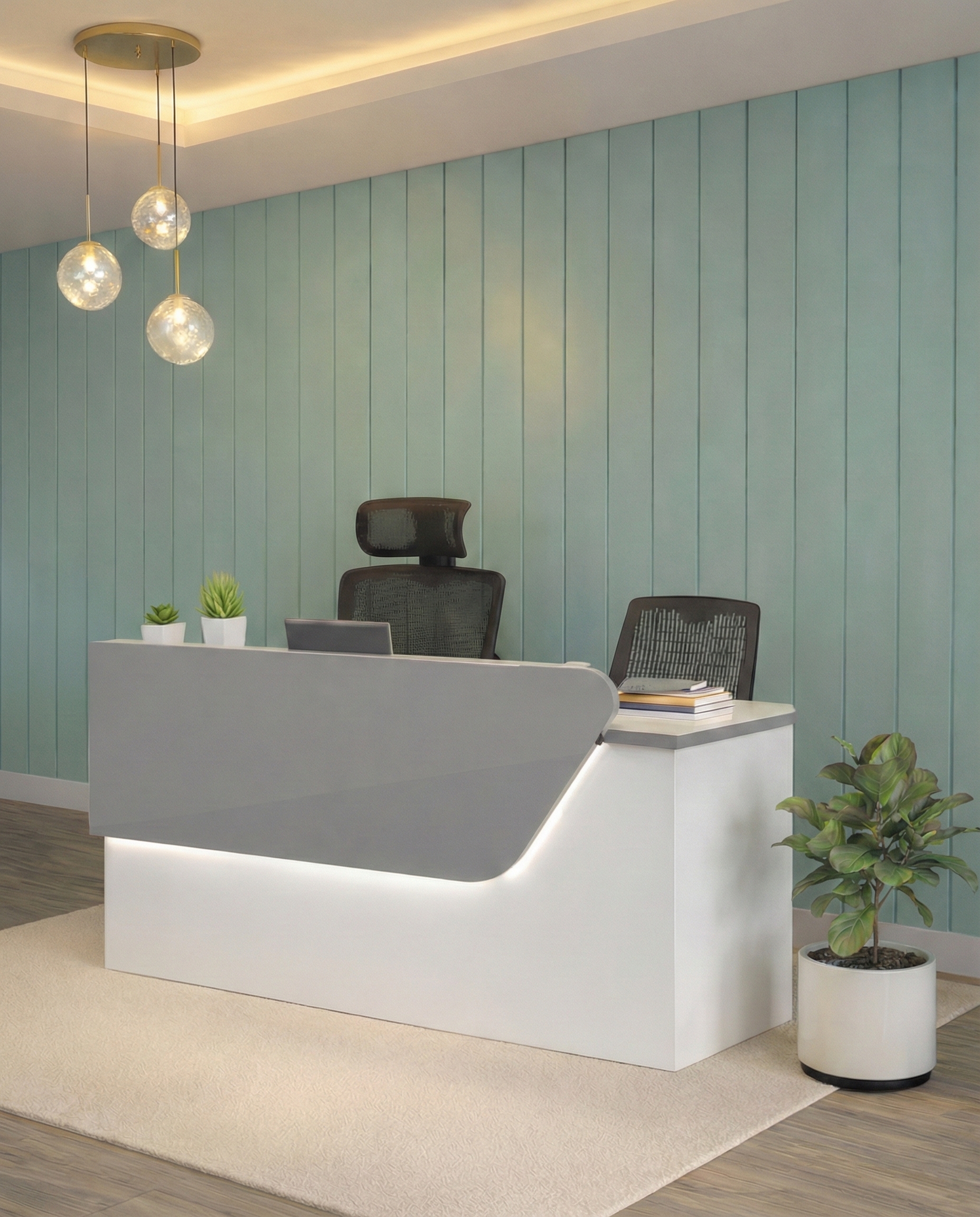 Courtesy – Reception Table