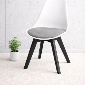 Tulip Wing Chair - White