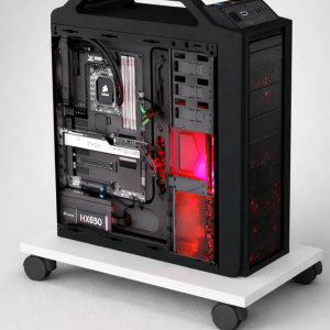 CPU Stand with wheel