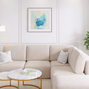 Cozino L-Shaped Velvet Sofa