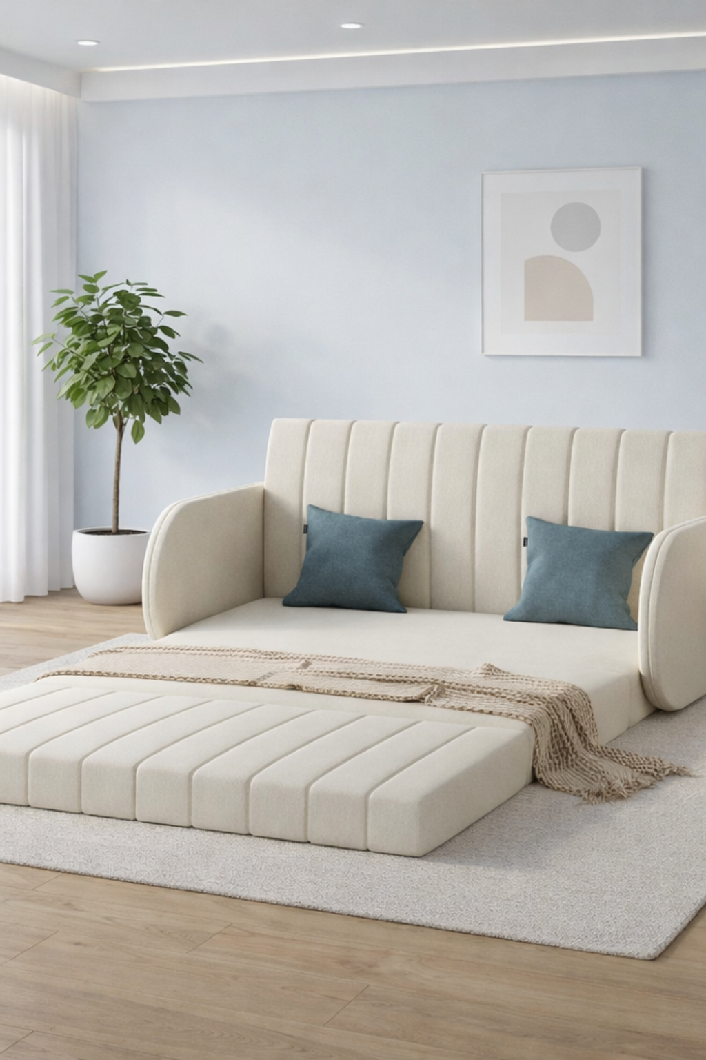 Compact Sofa Cum Bed