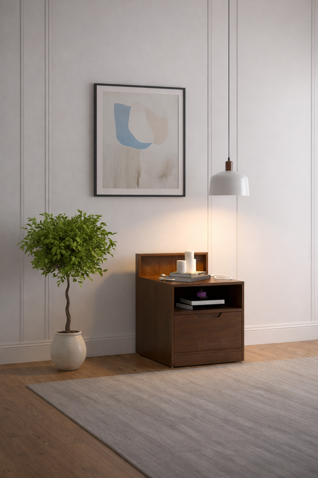 Glowline Bedside Table